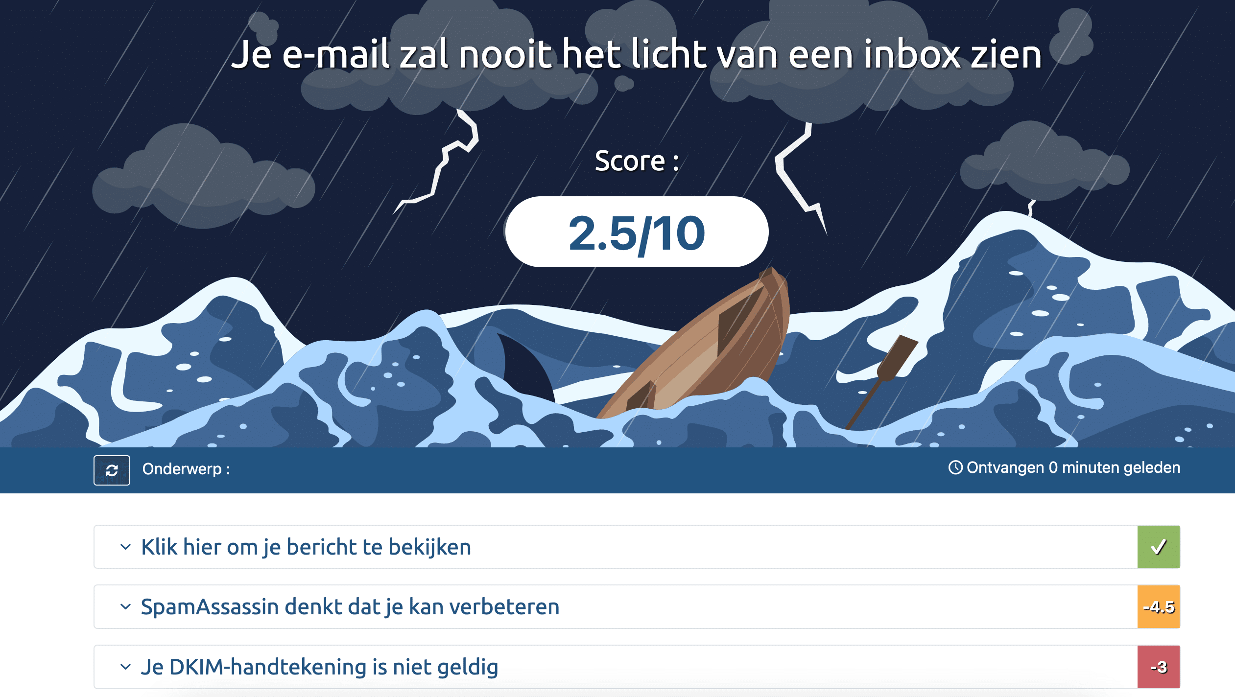 Stop met wat je aan het doen bent: mega tip voor je e-mails