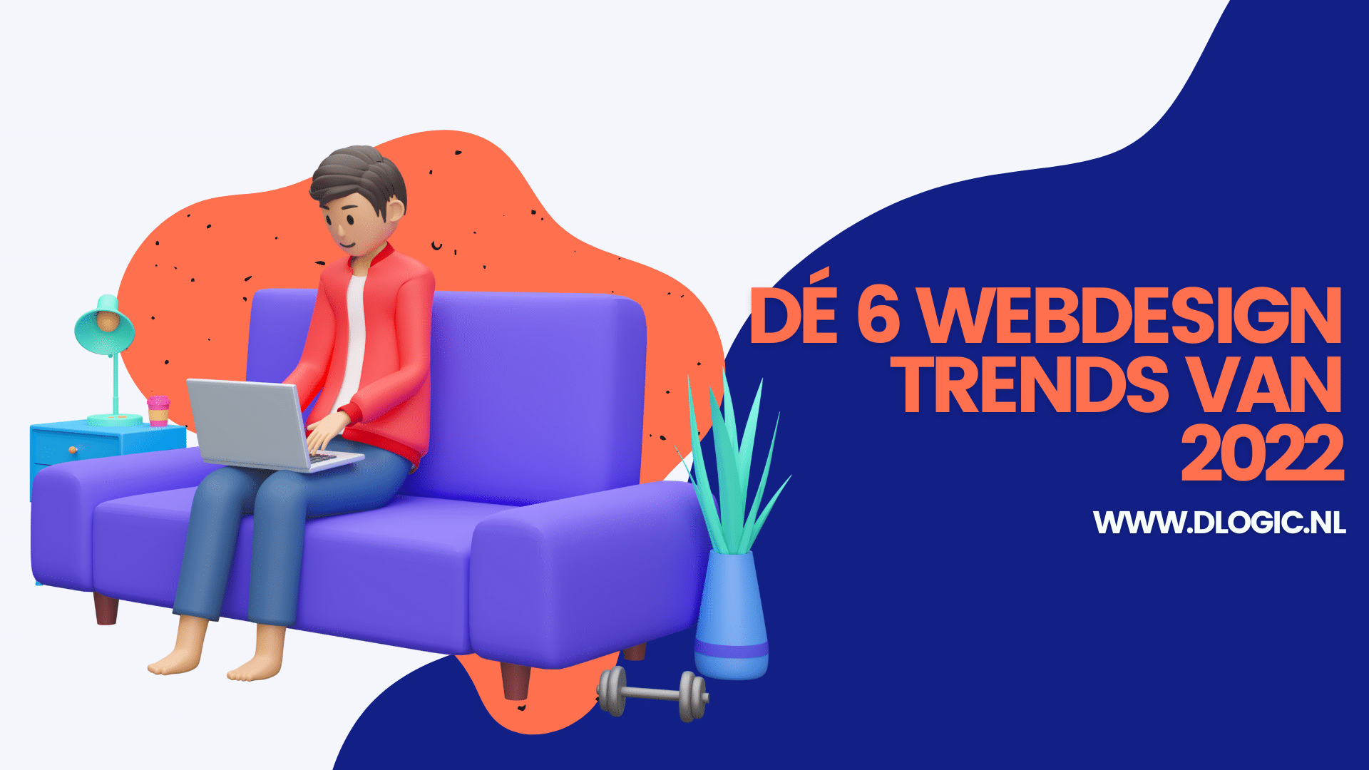 Dé 6 webdesign trends van 2022